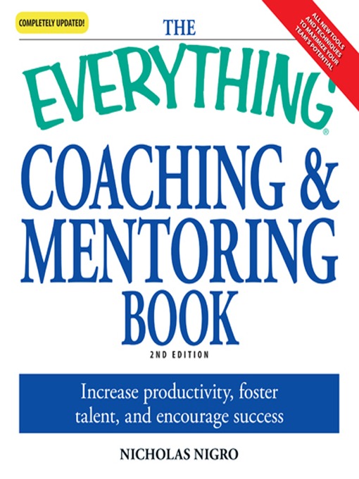 Title details for The Everything Coaching and Mentoring Book by Nicholas Nigro - Wait list